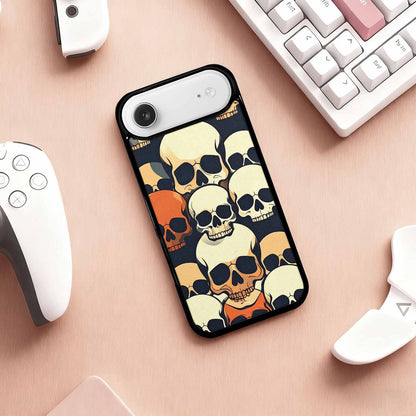 iPhone 17 Air Case — Skull Dark Art Gothic Print Gothic, Custom Phone Case