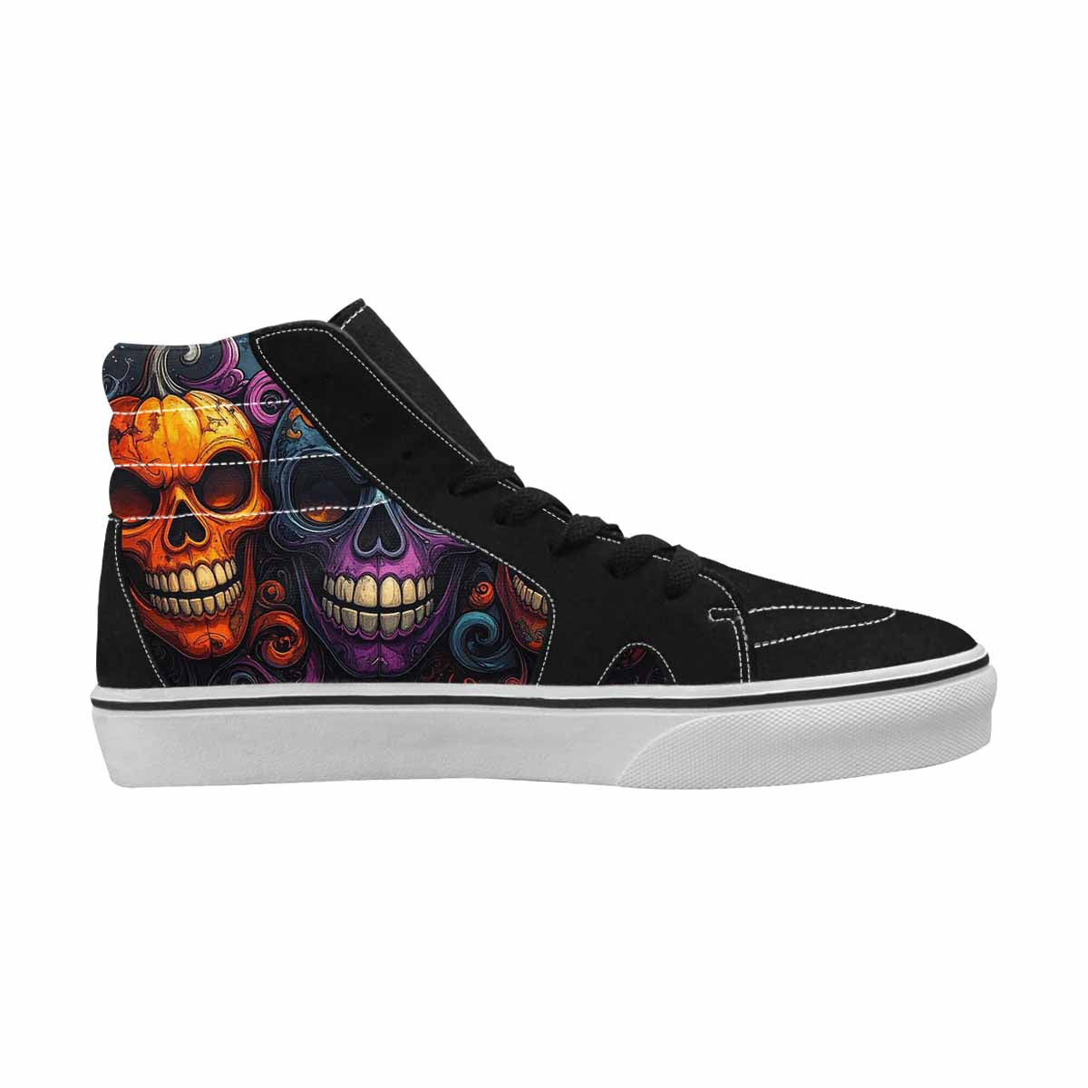 WOMEN'S Skull Dark Art Gothic Print 246 Ferion