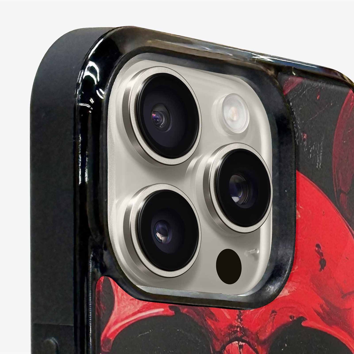 iPhone 16 Pro Case — 1000\'s Of Skulls Overlapping Eachother Everywhere, Custom Art Phone Cover