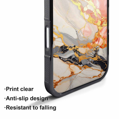 iPhone 17 Pro Case — Marble Vein Marble Veins Pattern Original, Custom Designed Case Cover