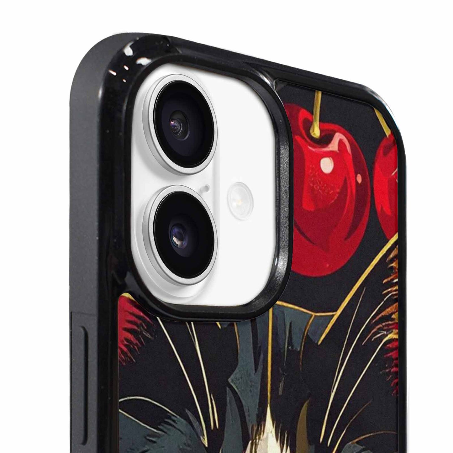 iPhone 17 Case — Retro Cherry Cat Retro Vintage, Custom Designed Case Cover