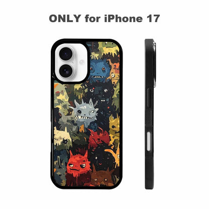 iPhone 17 Case — Monsters Camomonsters Pattern Okl Camo, Custom Designed Case Cover