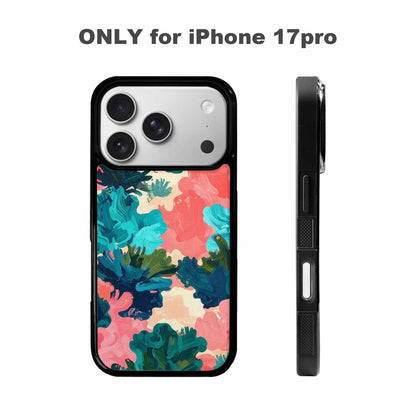 iPhone 17 Pro Case — Seamless Tileable Pattern Of Overlapping Camo, Original Design Phone Case