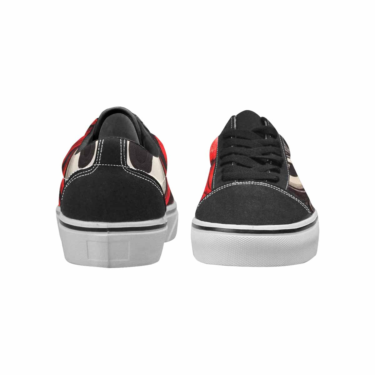 WOMEN'S Monsters (general) Lace-Up Canvas Cottagecore Custom Sneakers