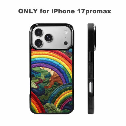 iPhone 17 Pro Max Case — Vivid Camo Rainbow Camo, Custom Print Case Cover