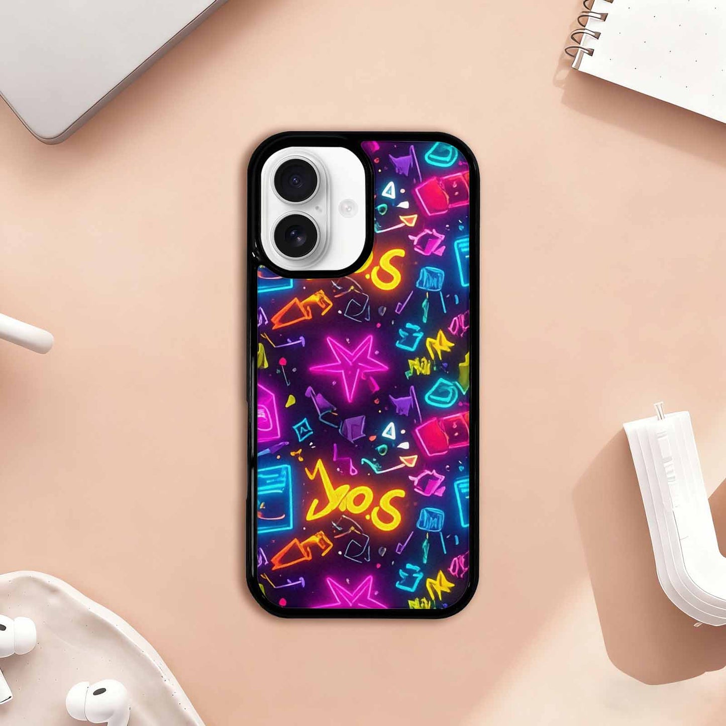 iPhone 17 Case — Retro Motif Retro Motifs Retro Vintage, Custom Designed Case Cover
