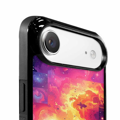 iPhone 17 Air Case — Cosmic Creature And Object Mashup Galaxy, Custom Phone Case