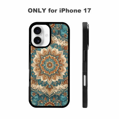 iPhone 17 Case — Small Mandala Pattern, Randomly Floral, Custom Art Phone Cover