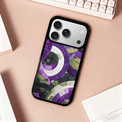 iPhone 17 Pro Case — Vivid Camo Genderqueer Pride Camo, Original Design Phone Case
