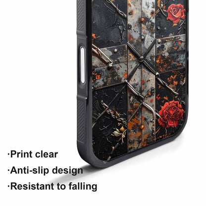 iPhone 17 Air Case — Small Barbed Wire And Chain Original, Custom Phone Case