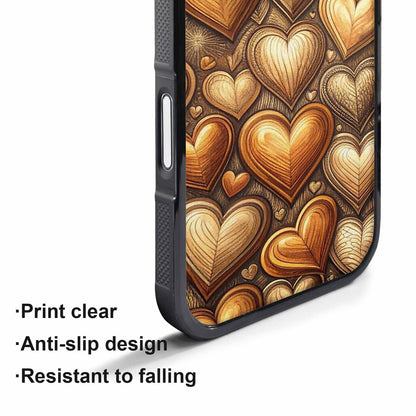 iPhone 17 Pro Case — Retro Zodiac Heart Shape Retro Vintage, Custom Print Case Cover