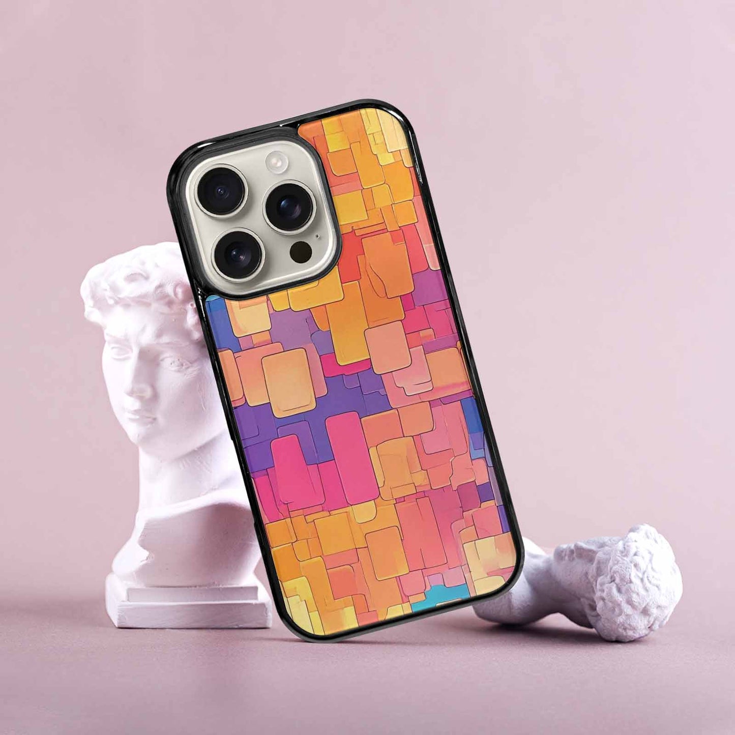 iPhone 16 Pro Case — Color Gradient Fade Pattern Hundreds Of, Custom Printed Phone Case