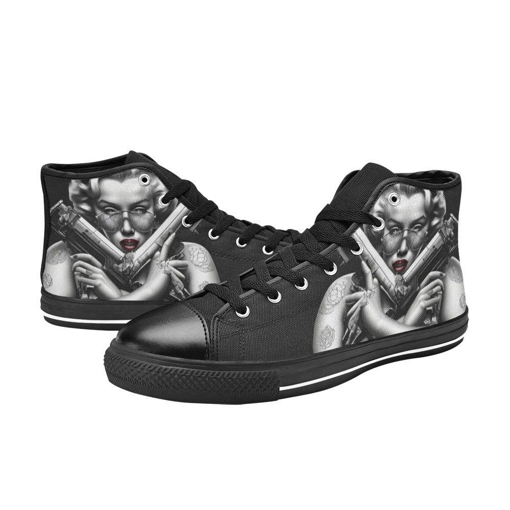 WOMEN'S Cc Retro Model 2 High Top Canvas Dreamcore Custom Sneakers