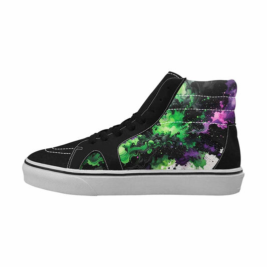 MEN'S Galaxy Nebula High Top Canvas Y2K Custom Shoes