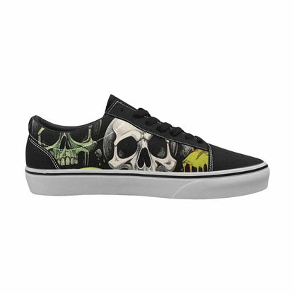 WOMEN'S Rainbow From Skull S Lace-Up Canvas Dreamlike Shoes