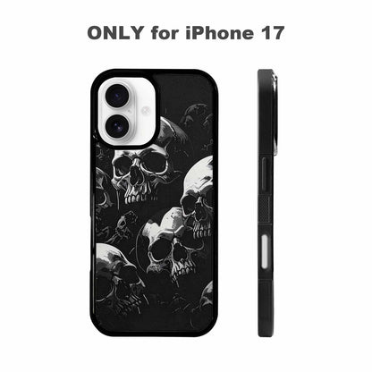 iPhone 17 Case — Skull Dark Art Gothic Print Gothic, Custom Phone Case