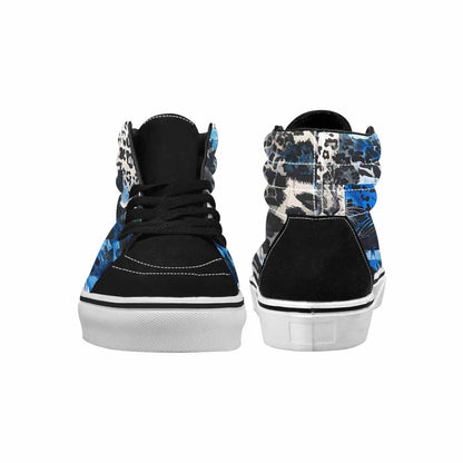 MEN'S Animal Print High Top Canvas Dreamcore Custom Shoes