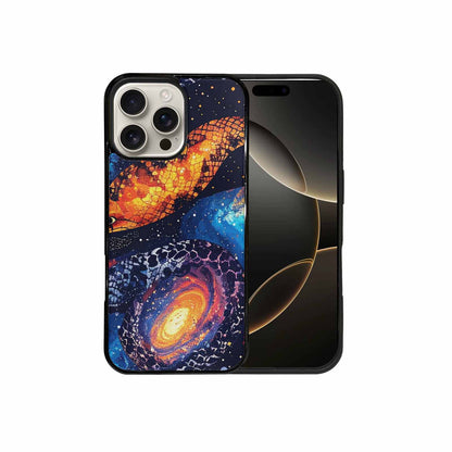 iPhone 16 Pro Max Case — Galaxy Snake Print Custom, Customized Protective Case