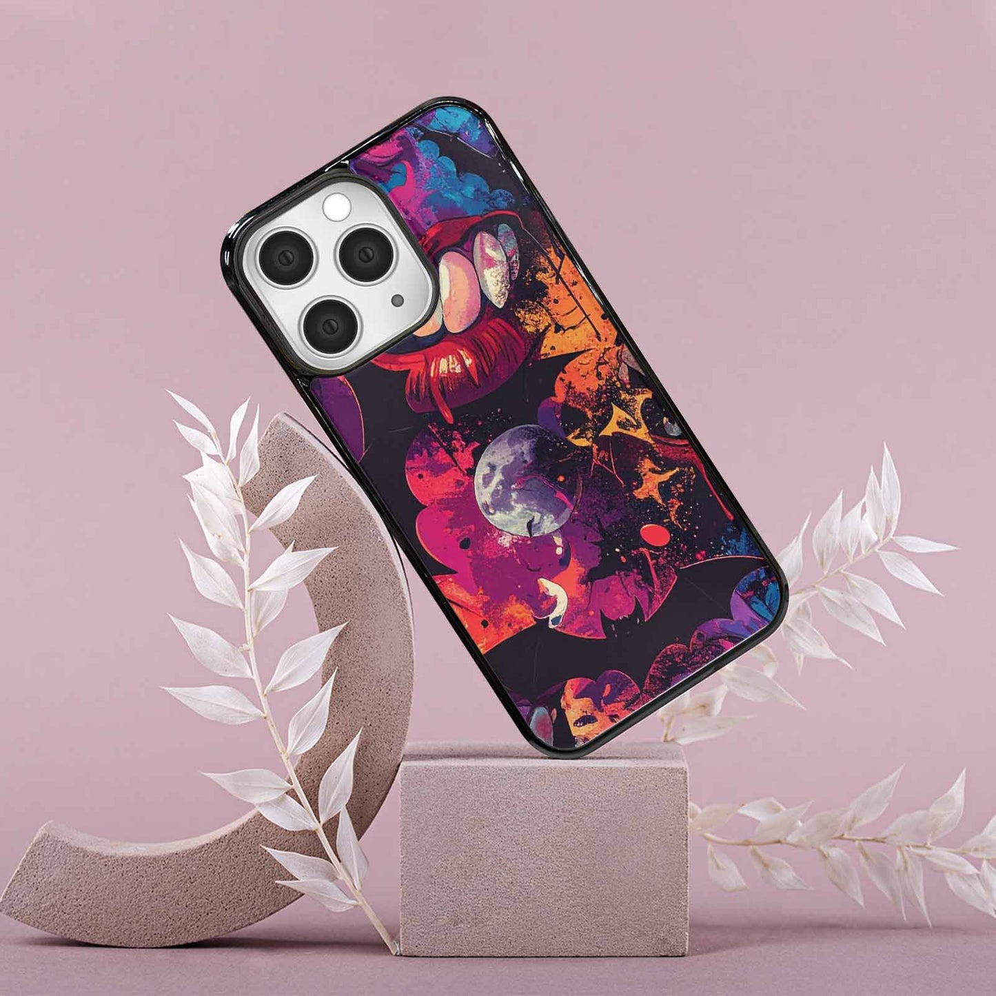 iPhone 15 Pro Max Case — Vampire Fangs Bats Vampire Fangs And, Custom Made Phone Cover