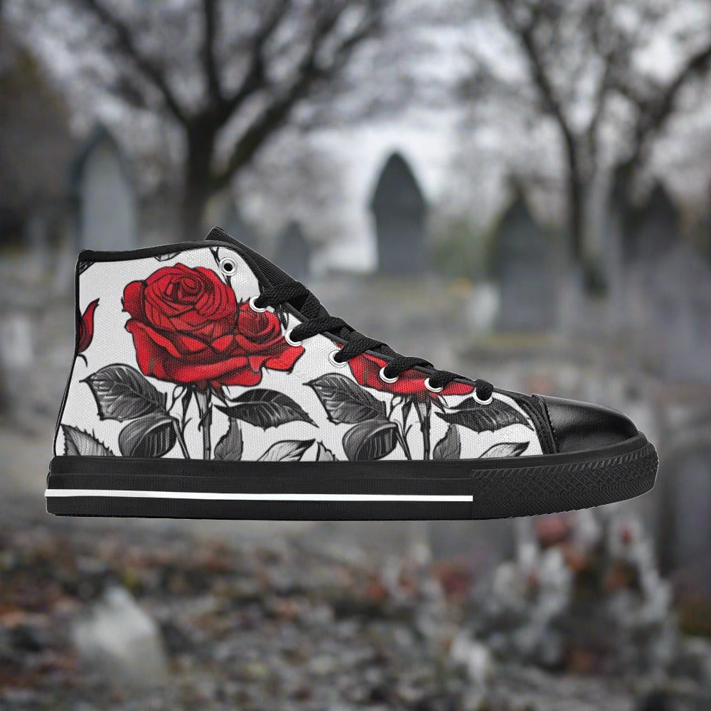 Egyptian White Gold Vivid MEN Bold Art - Freaky Shoes | Custom Art Sneakers