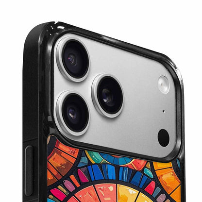 iPhone 17 Pro Case — Metallic Back To School Original Art, Personalized Phone Case