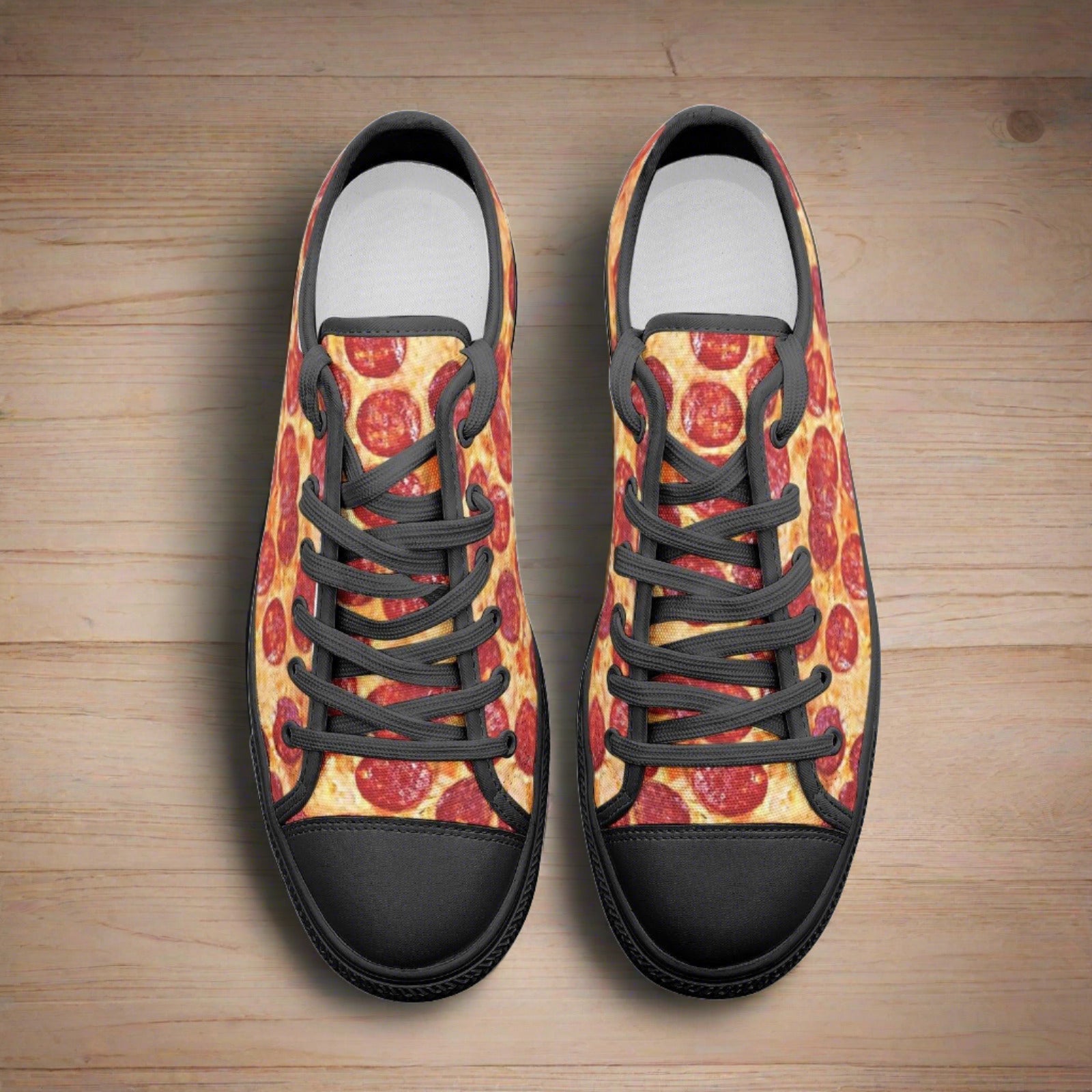 Viking Blue Gold Wearable Bold Art - Freaky Shoes | Custom Art Sneakers