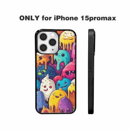 iPhone 15 Pro Max Case — Melting Ice Cream Monster Charac, Original Design Phone Case