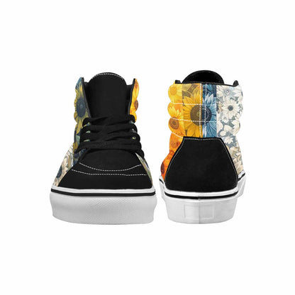 WOMEN'S Blend Melt Them High Top Canvas Dark Academia Shoes