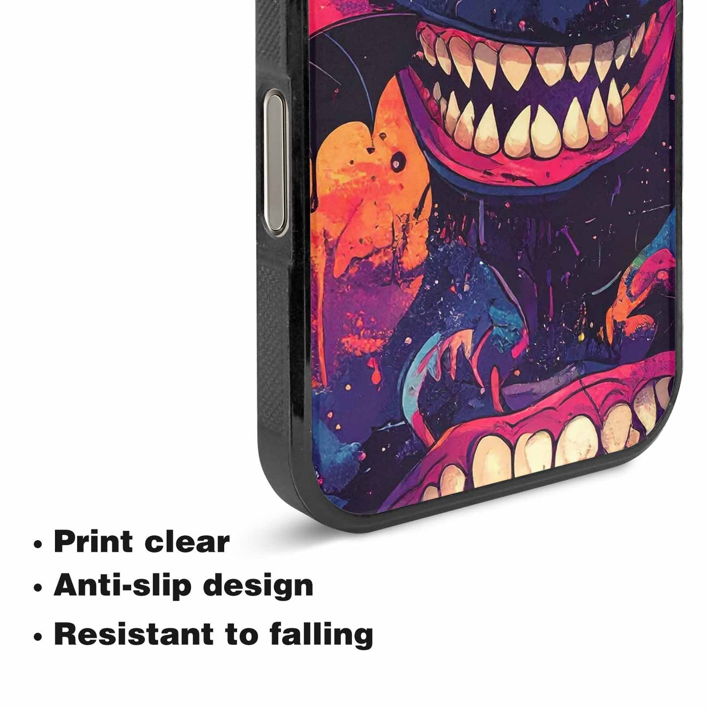 iPhone 16 Pro Case — Vampire Fangs Bats Vampire Fangs And, Unique Phone Case Design