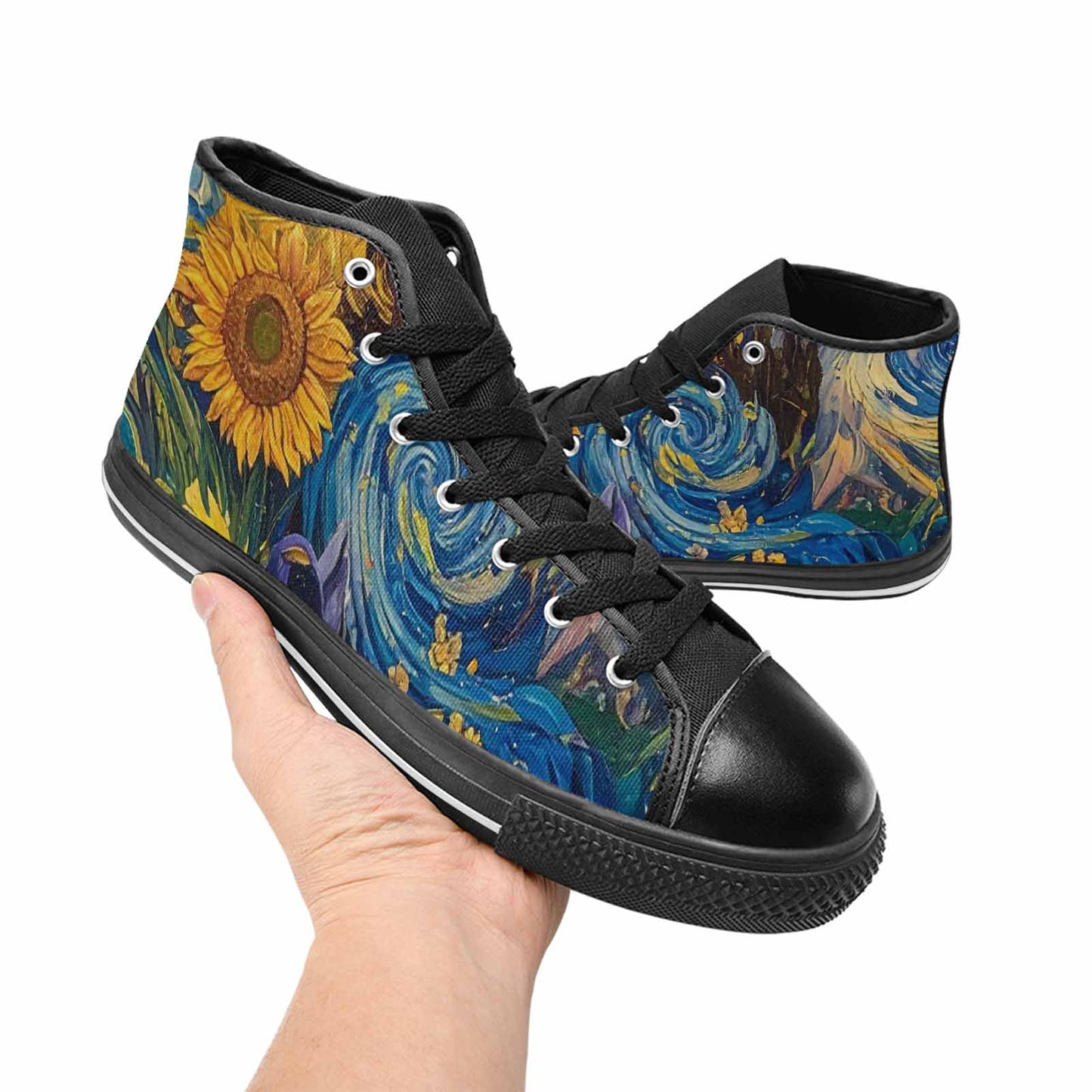 MEN'S Blend All Versions High Top Canvas Aesthetic Sneakers