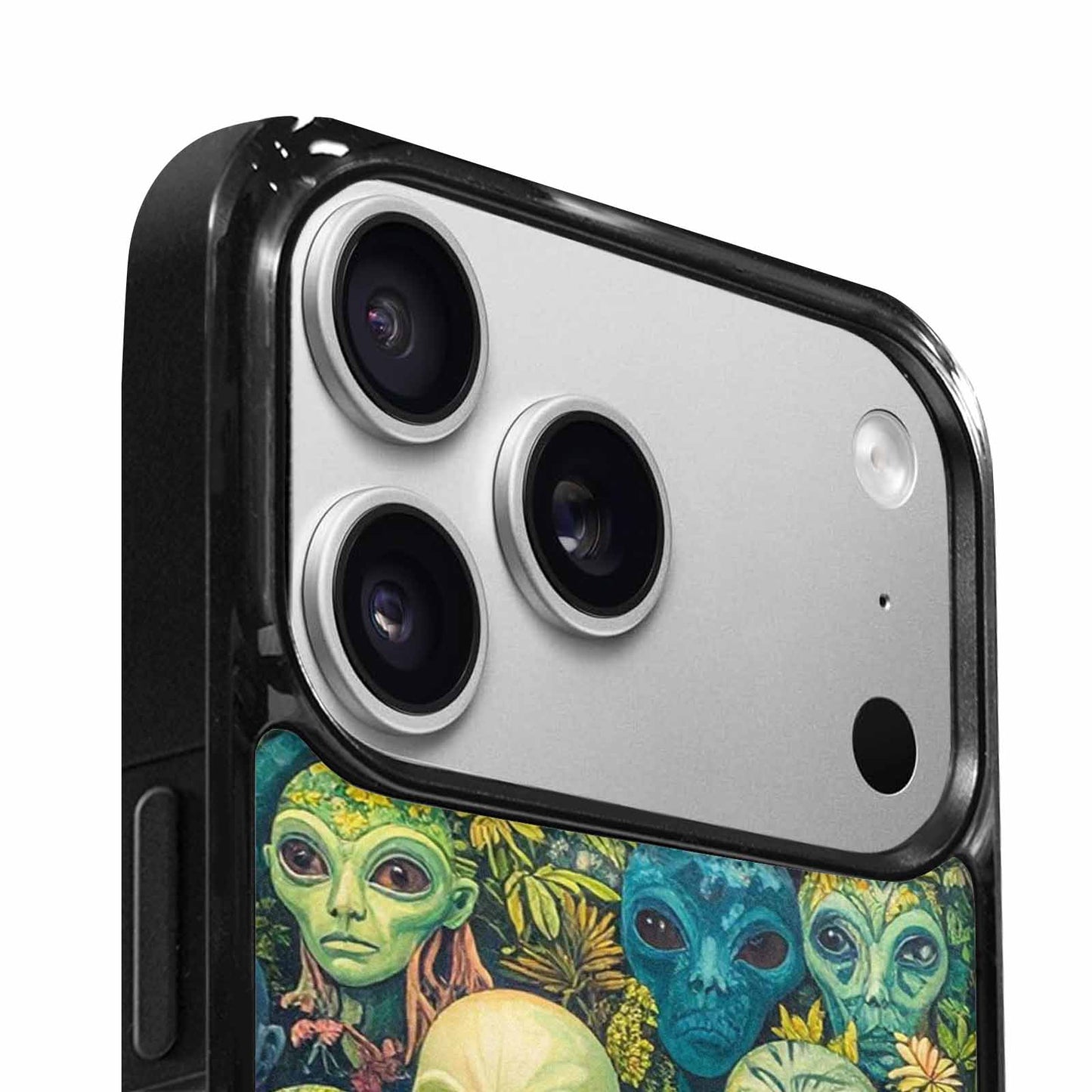 iPhone 17 Pro Max Case — Aliens Pattern Hundreds Of Alien Scifi, Customized Protective Case