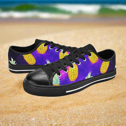 Jellyfish Green Emerald Vibrant WOMEN Bold Art - Freaky Shoes | Custom Art Sneakers