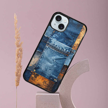 iPhone 15 Plus Case — Curve The Ripping Demin Tectures For, Personalized Phone Case