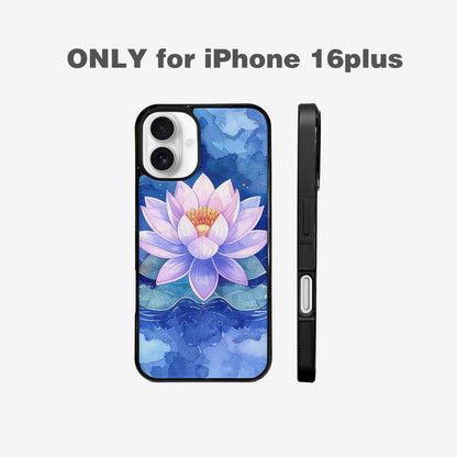 iPhone 16 Plus Case — Water Lilies Impressionist, Custom Designed Case Cover