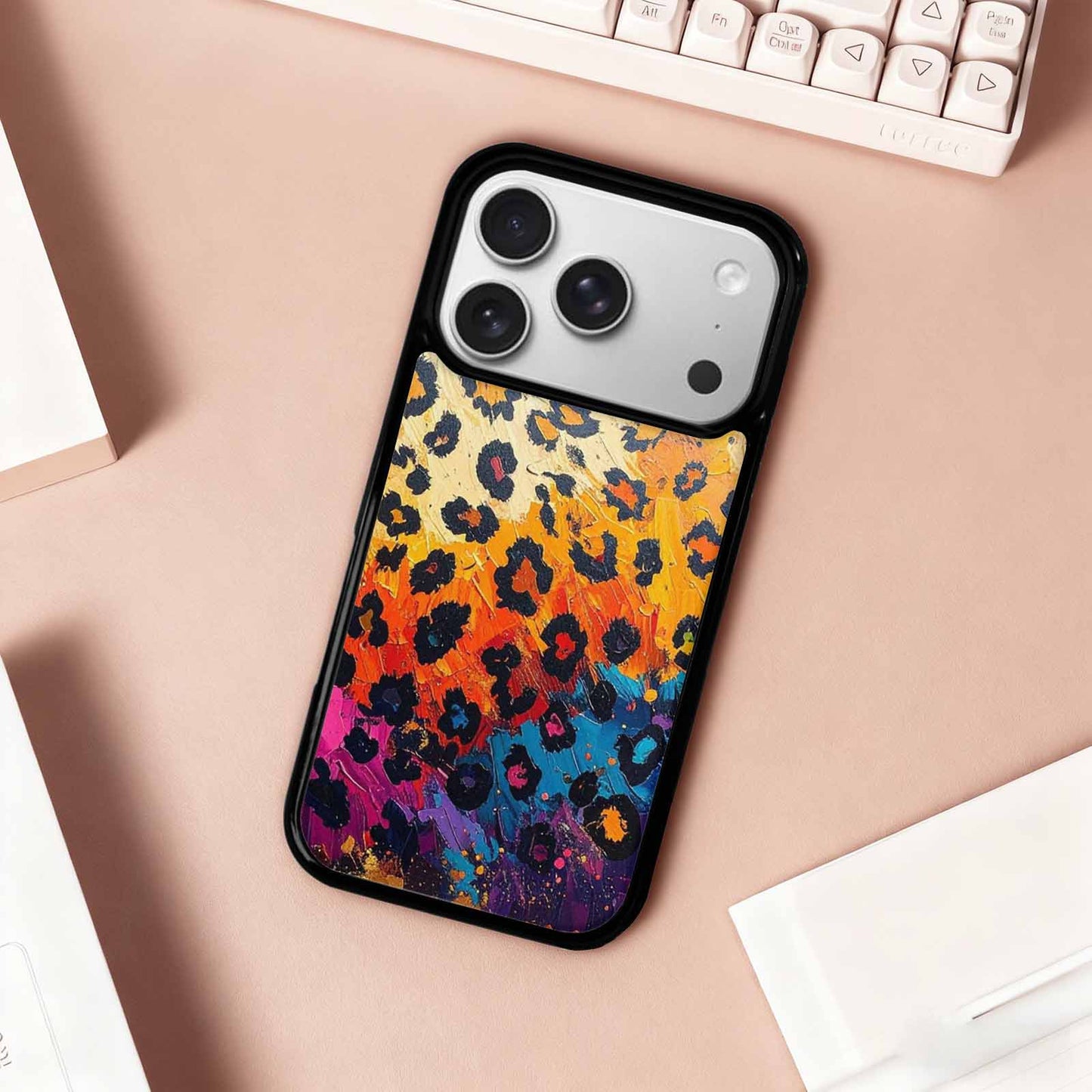 iPhone 17 Pro Case — Full Color Vibrantanimal Print A Animal, Original Design Phone Case