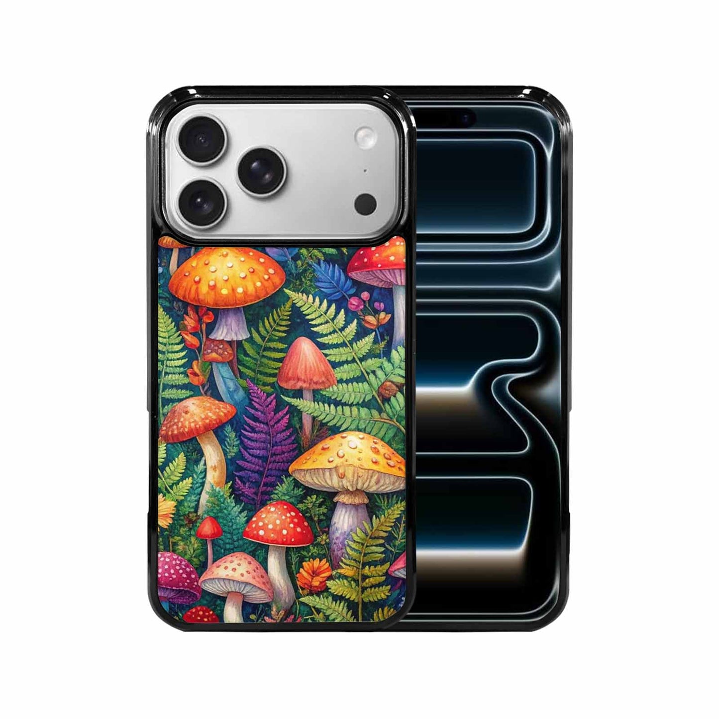 iPhone 17 Pro Max Case — Mushrooms Botanicalmushrooms P Rk2 Floral, Custom Designed Case Cover