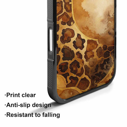 iPhone 17 Case — Animal Print Leopard Wallpaper Animal Print, Custom Made Phone Cover