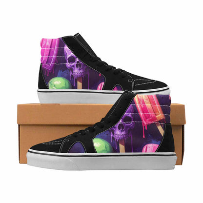 MEN'S Greyscale Candy Skull Colored A Ferion
