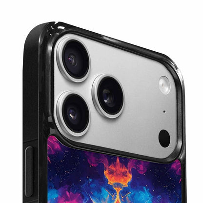 iPhone 17 Pro Case — Tie Dye Galaxy Art Seamless Tie, Custom Designed Case Cover