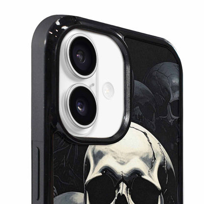 iPhone 17 Case — Skull Dark Art Gothic Print Gothic, Custom Printed Phone Case