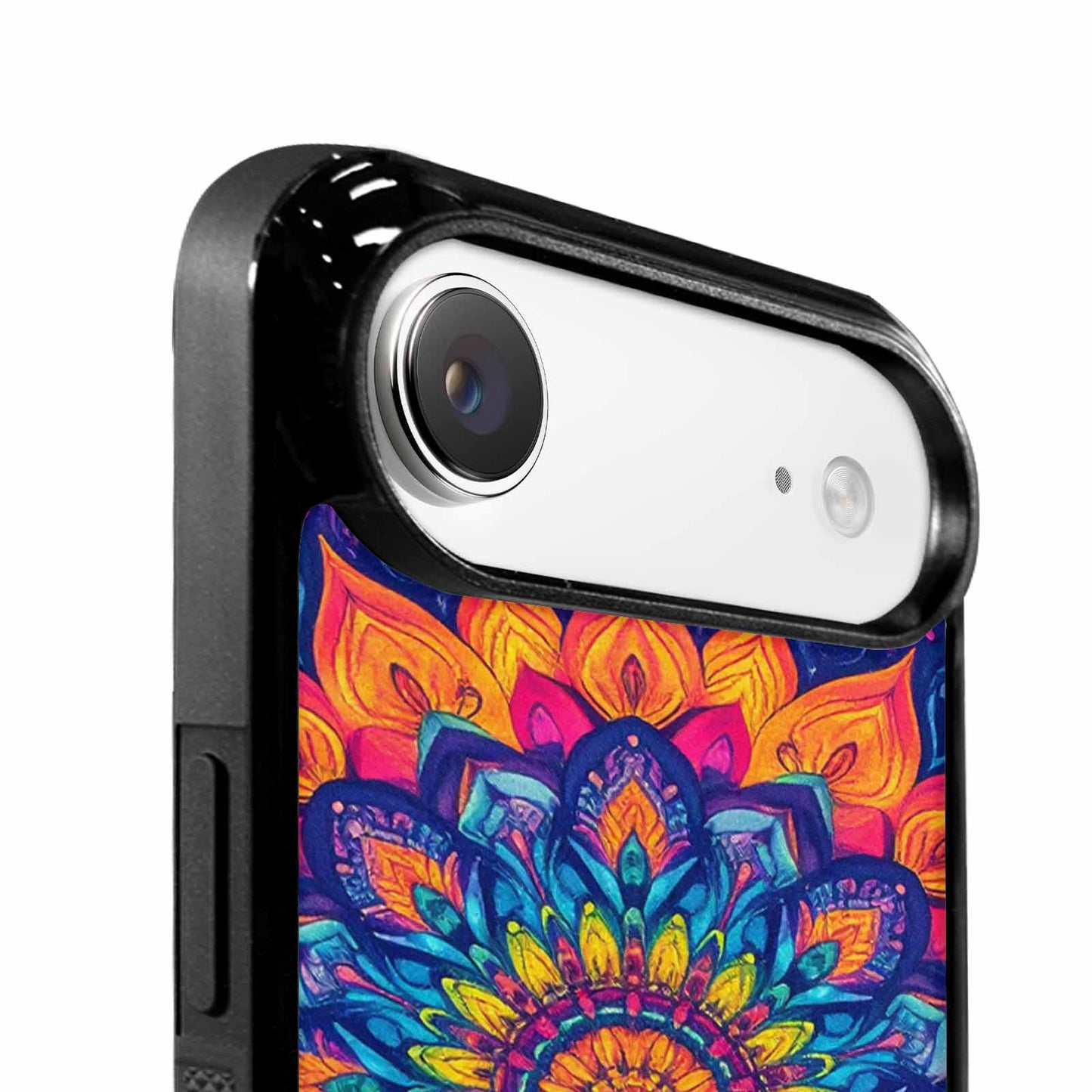 iPhone 17 Air Case — Tie Dye Mandala Art Seamless Tie, Custom Phone Case