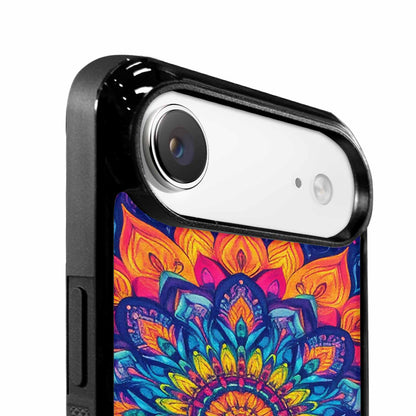 iPhone 17 Air Case — Tie Dye Mandala Art Seamless Tie, Custom Phone Case