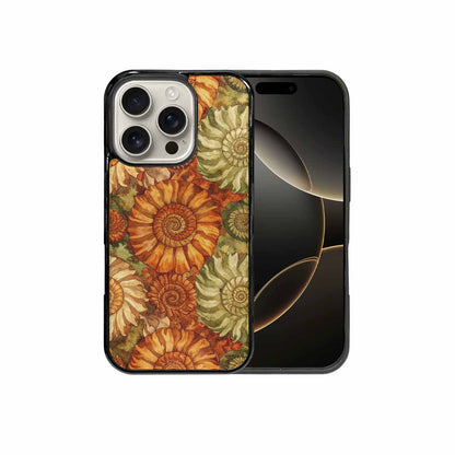 iPhone 16 Pro Case — Tie Dye Earth Tones Blended Overlapping, Custom Designed Case Cover