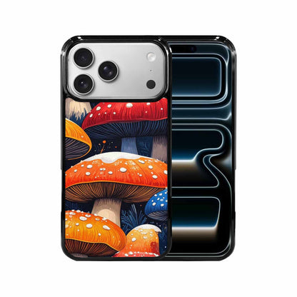 iPhone 17 Pro Max Case — Vivid Winter Mushroom Cartoon Cute, Custom Phone Case