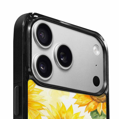 iPhone 17 Pro Case — Sunflowers Watercolor Floral, Original Design Phone Case