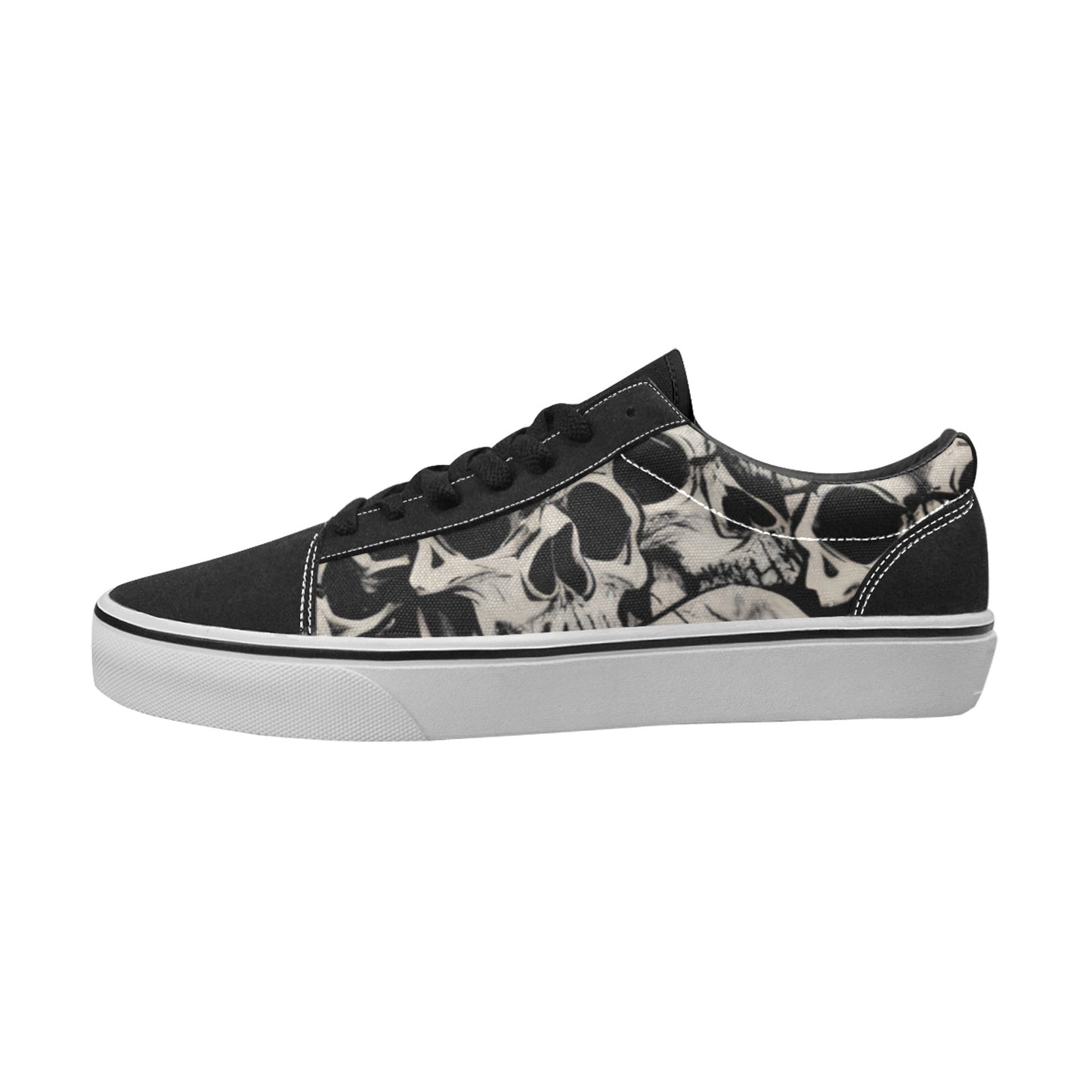 MEN'S Skulls Low Top Skateboarding Y2K Sneakers