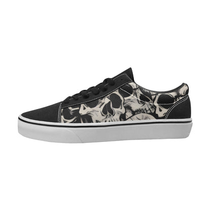 MEN'S Skulls Low Top Skateboarding Y2K Sneakers