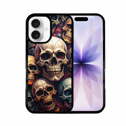 iPhone 17 Case — Skull Dark Art Gothic Print Gothic, Customized Protective Case