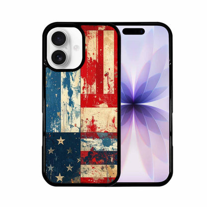 iPhone 17 Case — Small American Flag Stars Galaxy Space, Custom Made Phone Cover