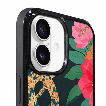 iPhone 17 Case — Floral Snake Print Floral, Custom Art Phone Cover